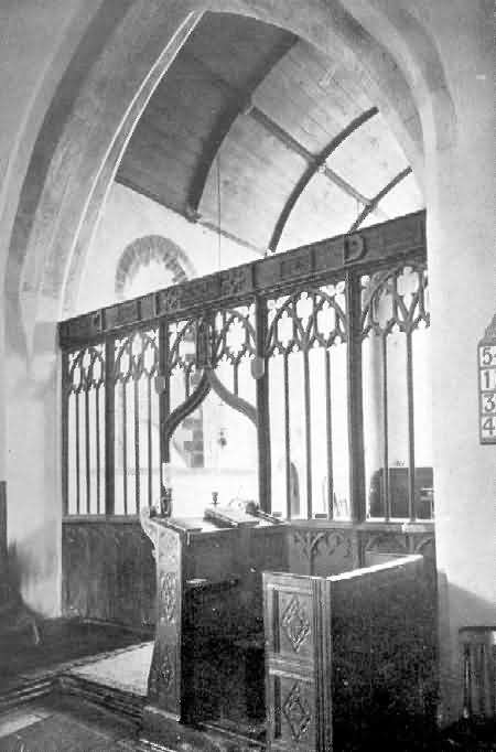 Braunton: Chancel Screen
