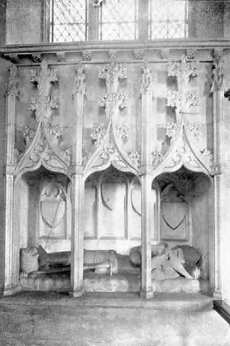 Broad Clyst: Sedilia and Norman Tomb