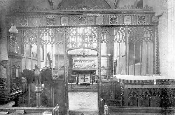 Burlescombe: Rood Screen