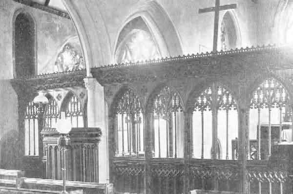 Little Hempston: Rood Screen