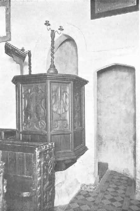 Newton St. Petrock: Pulpit