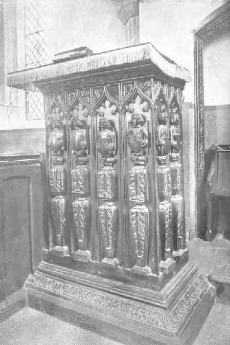 Okehampton: Reading Desk in St. James' Chapel