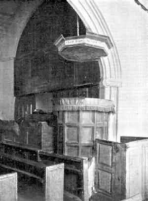 Parracombe: Pulpit